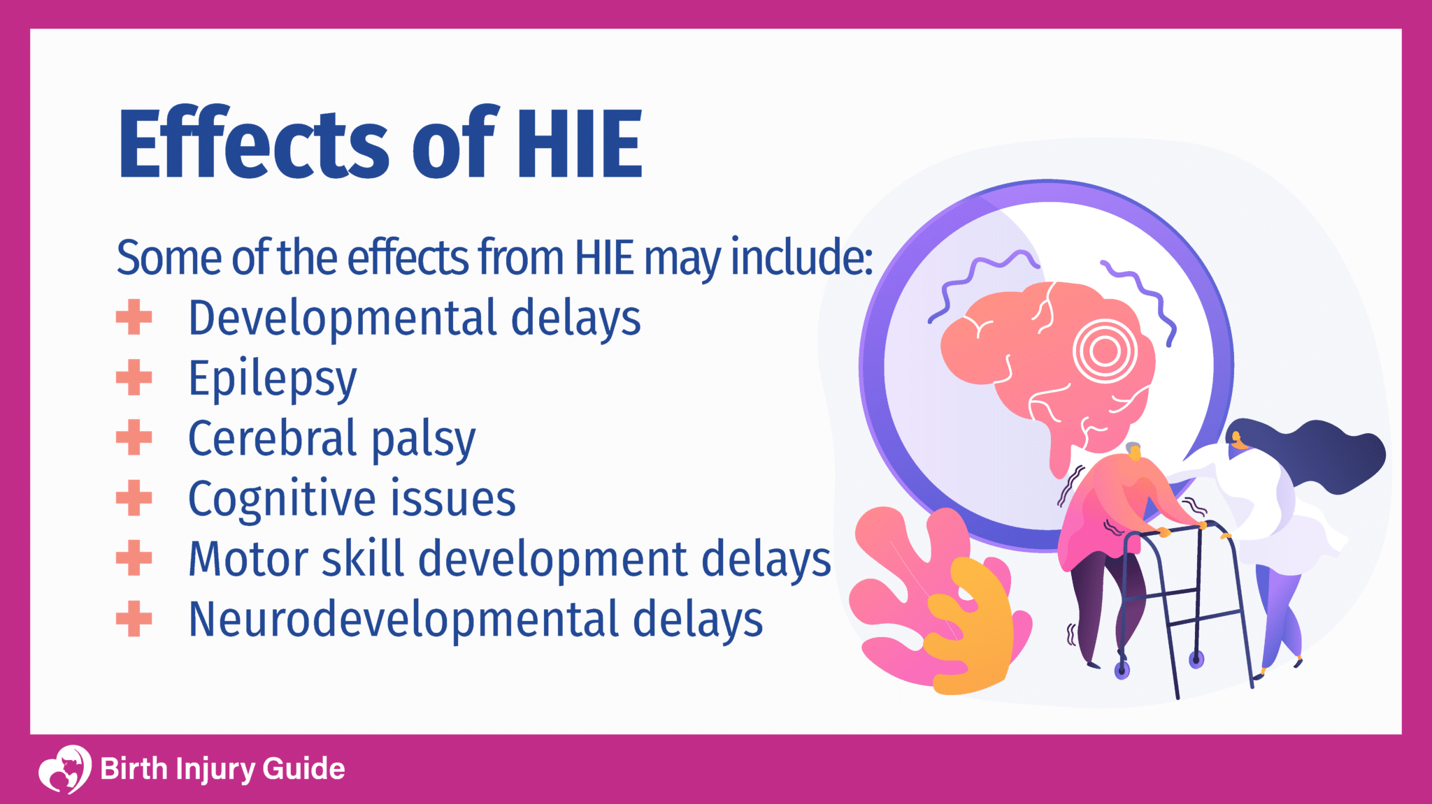 what are the effects of HIE