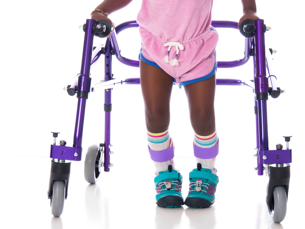posture control walker for cerebral palsy