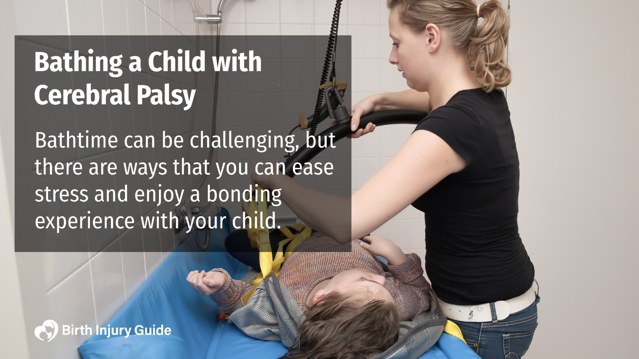 Bathing a Child with Cerebral Palsy