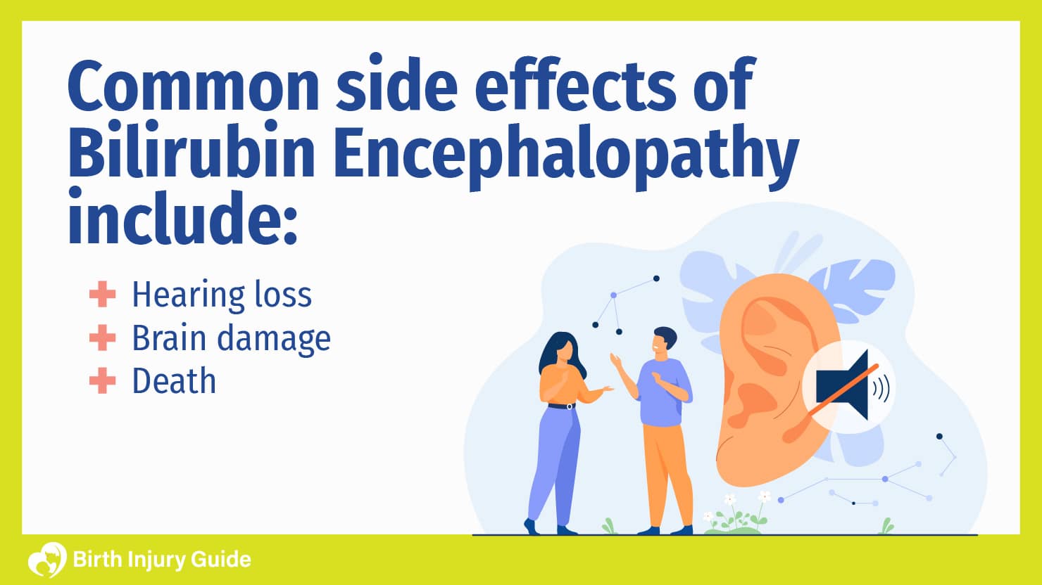 side effects of bilirubin encephalopathy