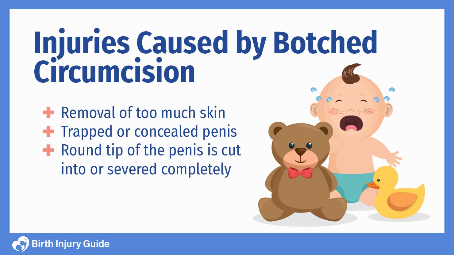 injuries from botched circumcision